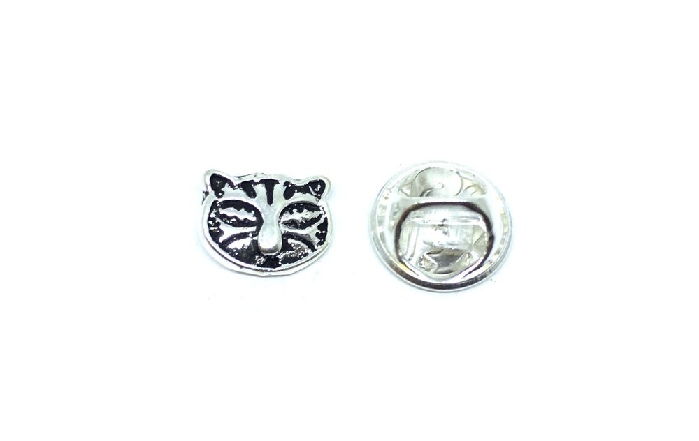 Vintage Cat Face Pin