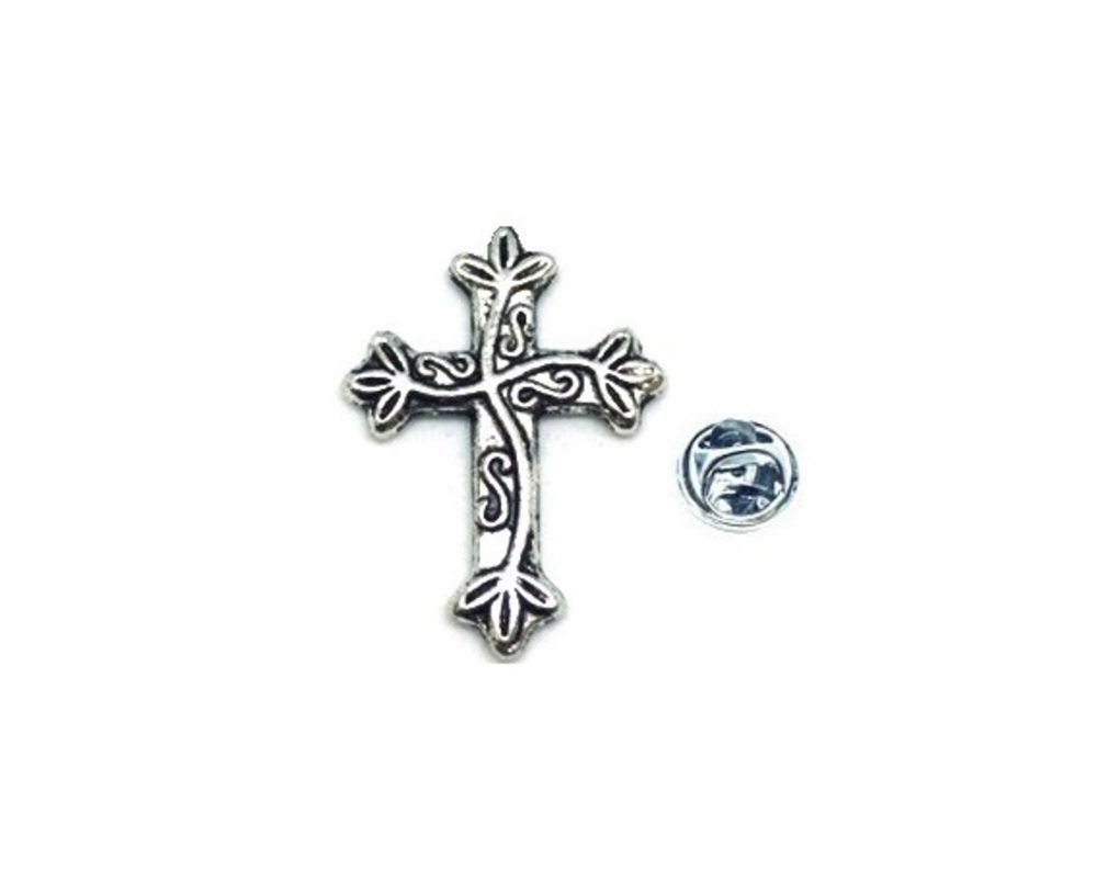 Vintage Cross Lapel Pin