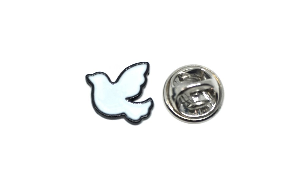 White Dove Lapel Pins