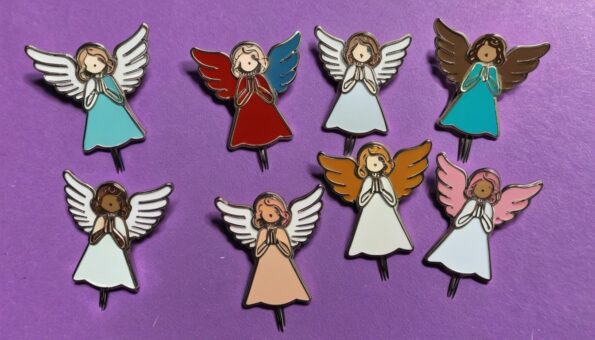 Variety of Angel Lapel Pins
