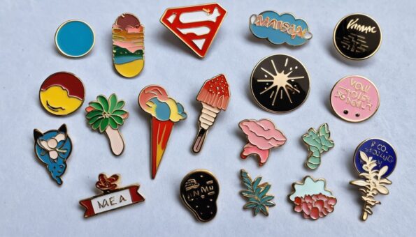 Different types of Enamel Pins