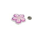 AFLA-057 Pink Lilac Flower Enamel Lapel Pin