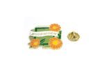 AFLA-059 ‘Bookworm’ Flower Enamel Pin