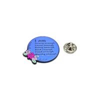 I am Worthy Enough Positive Affirmation Enamel Pin