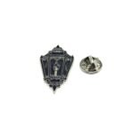 Black Fire Lantern Enamel Pin