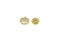 Tiny Gold Pumpkin Halloween Pin