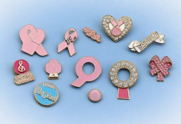 Various Breast Cancer Pins