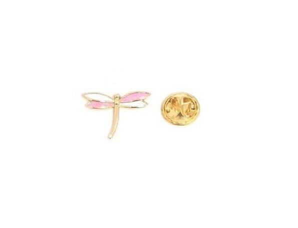 Pink Dragonfly Lapel Pin