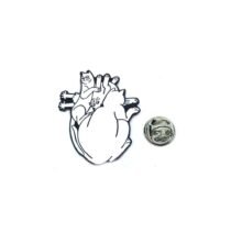 White Cats Pin