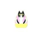 Cartoon Black Cat Pin