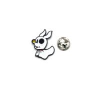 Halloween Ghost Dog Enamel Pin