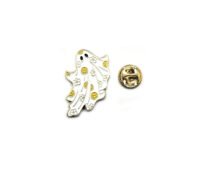 Smiling Ghost Halloween Pin