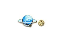 Saturn Planet Enamel Pin