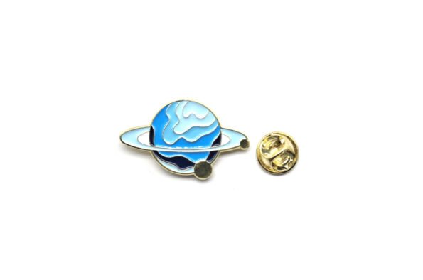 Saturn Planet Enamel Pin