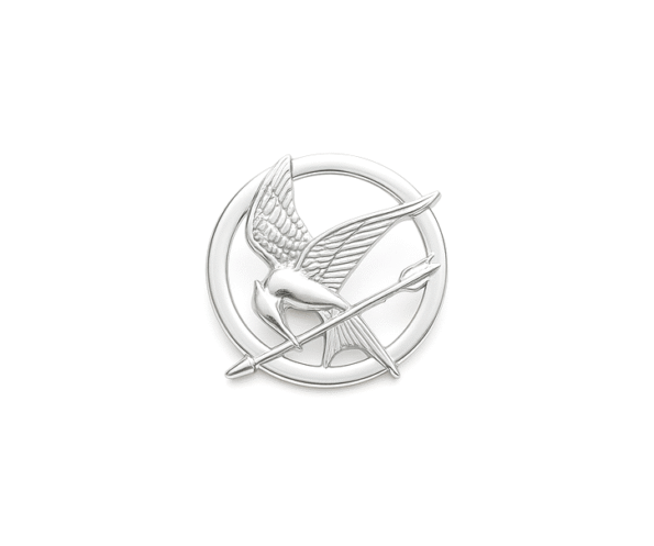Silver Mockingjay Pin