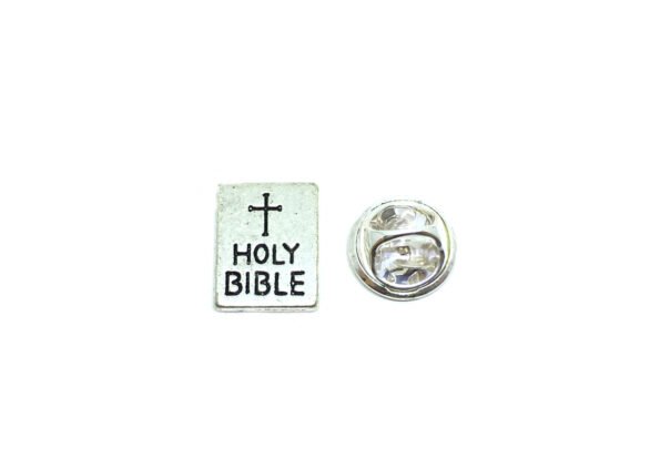 Pewter Holy Bible Pin