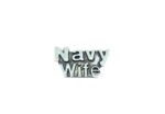 FPEW-284 Pewter Navy Wife Pin