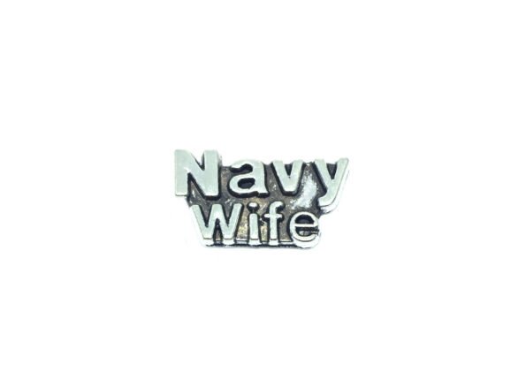 Pewter Navy Wife Pin