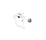 FHLW-047 Halloween Ghost White Enamel Pin