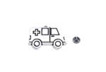 FMED-039 Ambulance Lapel Pin