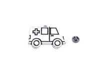 Ambulance Lapel Pin