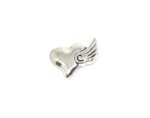 Heart with Wing Lapel Pin
