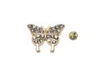 Dazzling Rhinestone Butterfly Pin