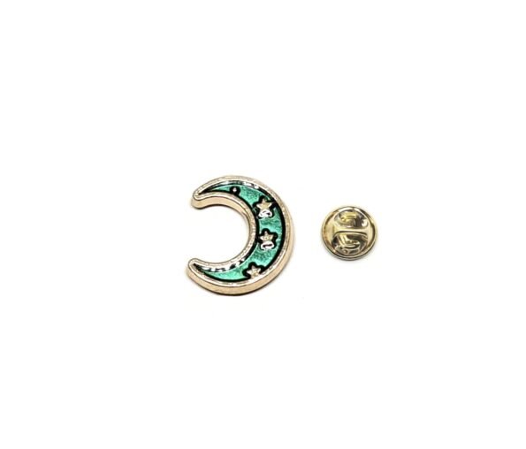 Crescent Moon Enamel Pin