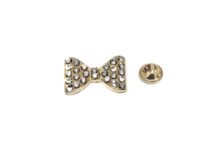 Bow Rhinestone Pin