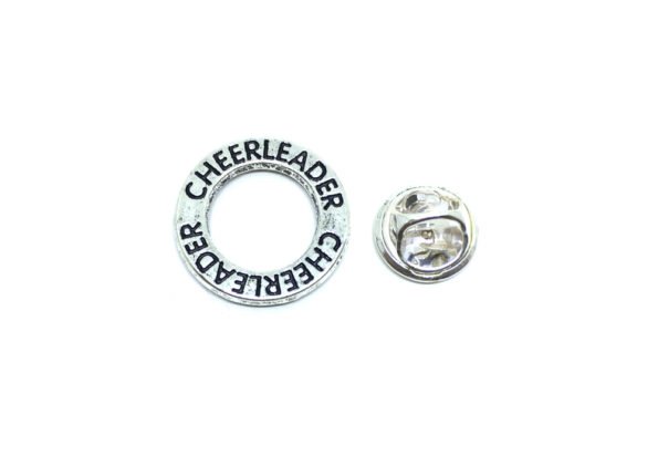 Cheerleader Circle Pin