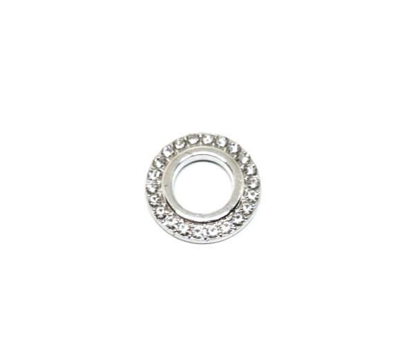 Rhinestone Circle Pin