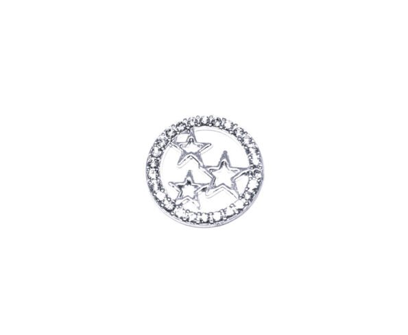 Star Round Lapel Pin