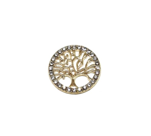 Tree of Life Round Lapel Pin