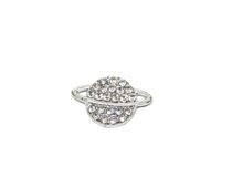 Rhinestone Sparkling Planet Pin