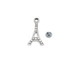 Eiffel Tower Rhinestone Lapel Pin