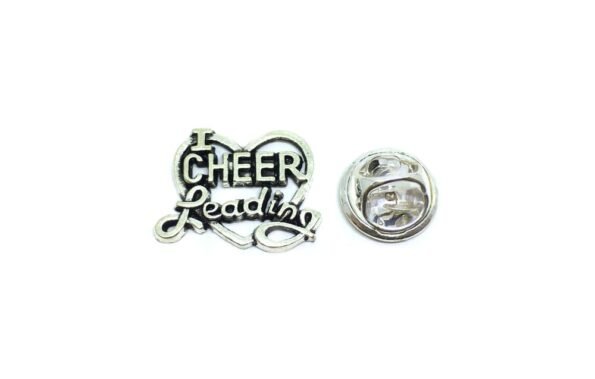 Pewter Cheerleading Pin