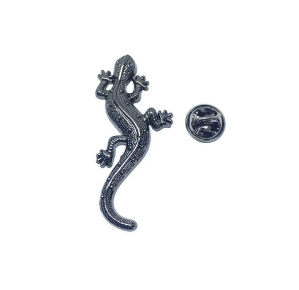 Pewter Lizard Lapel Pin