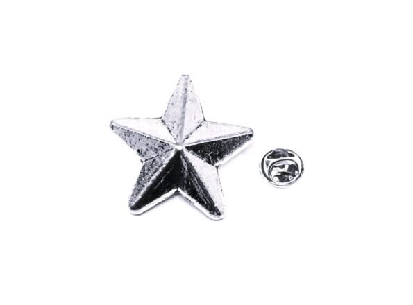 Pewter Star Lapel Pin