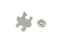 Pewter Puzzle Piece Pin