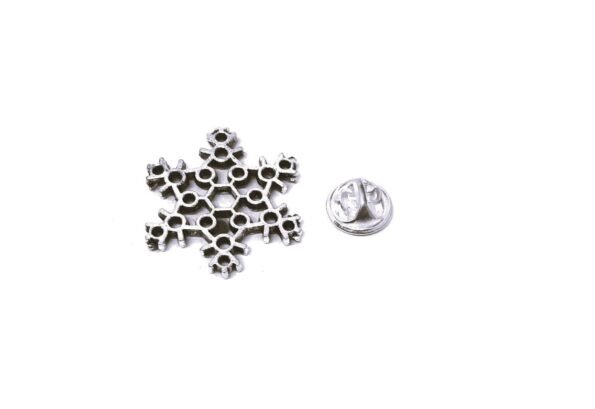 Pewter Snowflake Pin