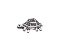 Pewter Turtle Brooch