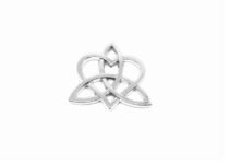 Celtic Heart Infinity Lapel Pin