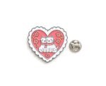 Heart-shaped Cat Enamel Pin