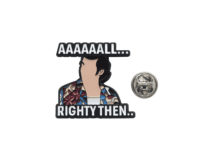 Ace Ventura Animated Character Pin