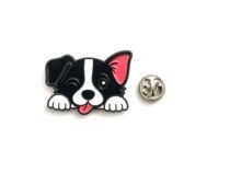 Border Collie Dog Enamel Pin