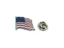 Cowboy American Flag Pin