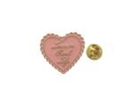 Loser in Real Life Heart Lapel Pin