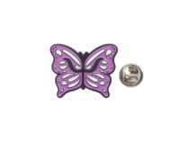 Purple Butterfly Enamel Pin