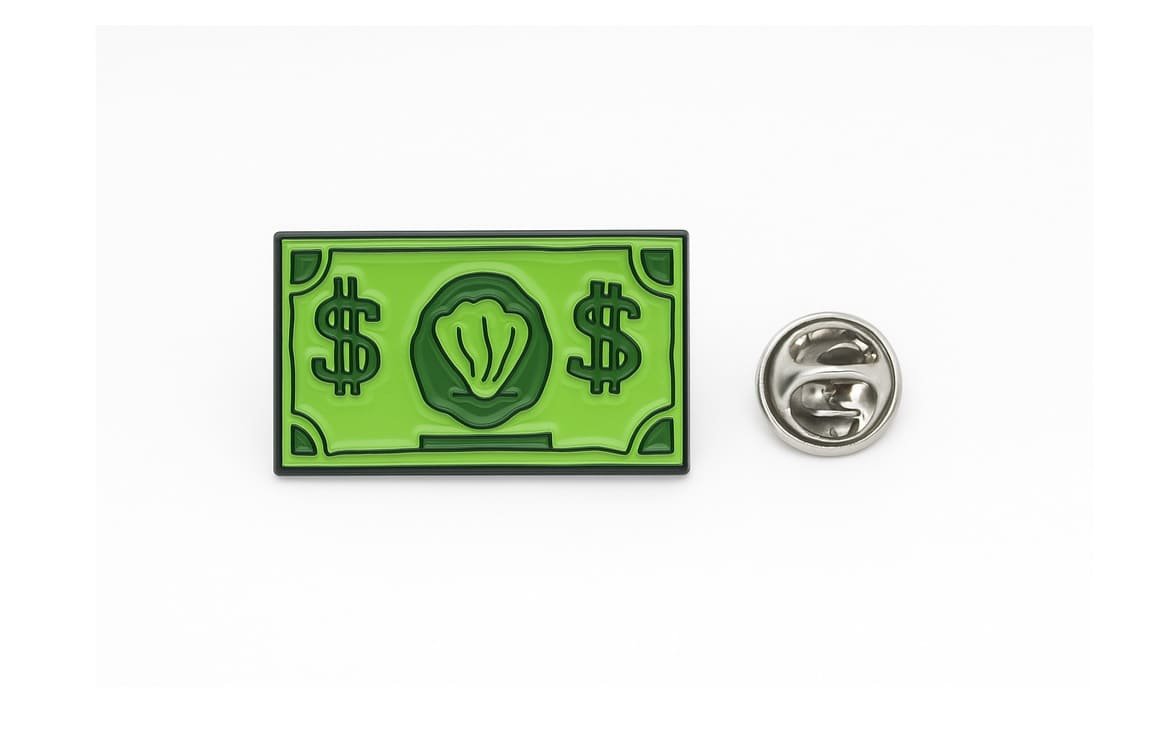 FPE-250 Sand Dollar Enamel Pin Sand Dollar Enamel Pin