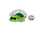 Cartoon Cool Turtle Enamel Pin